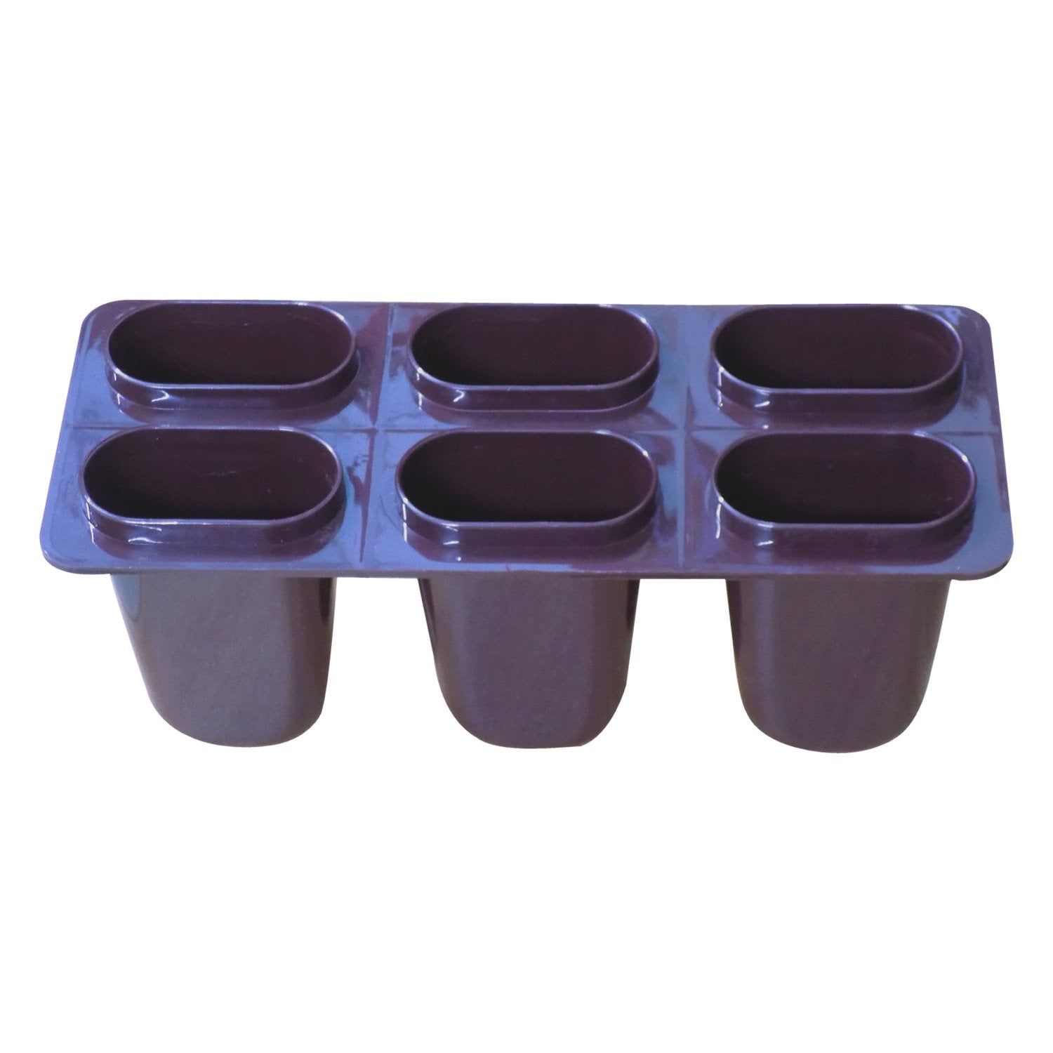 Plastic Ice Candy Maker Kulfi Maker Moulds Set with 6 Cups (Multicolour) Plastic Ice Candy Maker Kulfi Maker Moulds Set with 6 Cups (Multicolour)